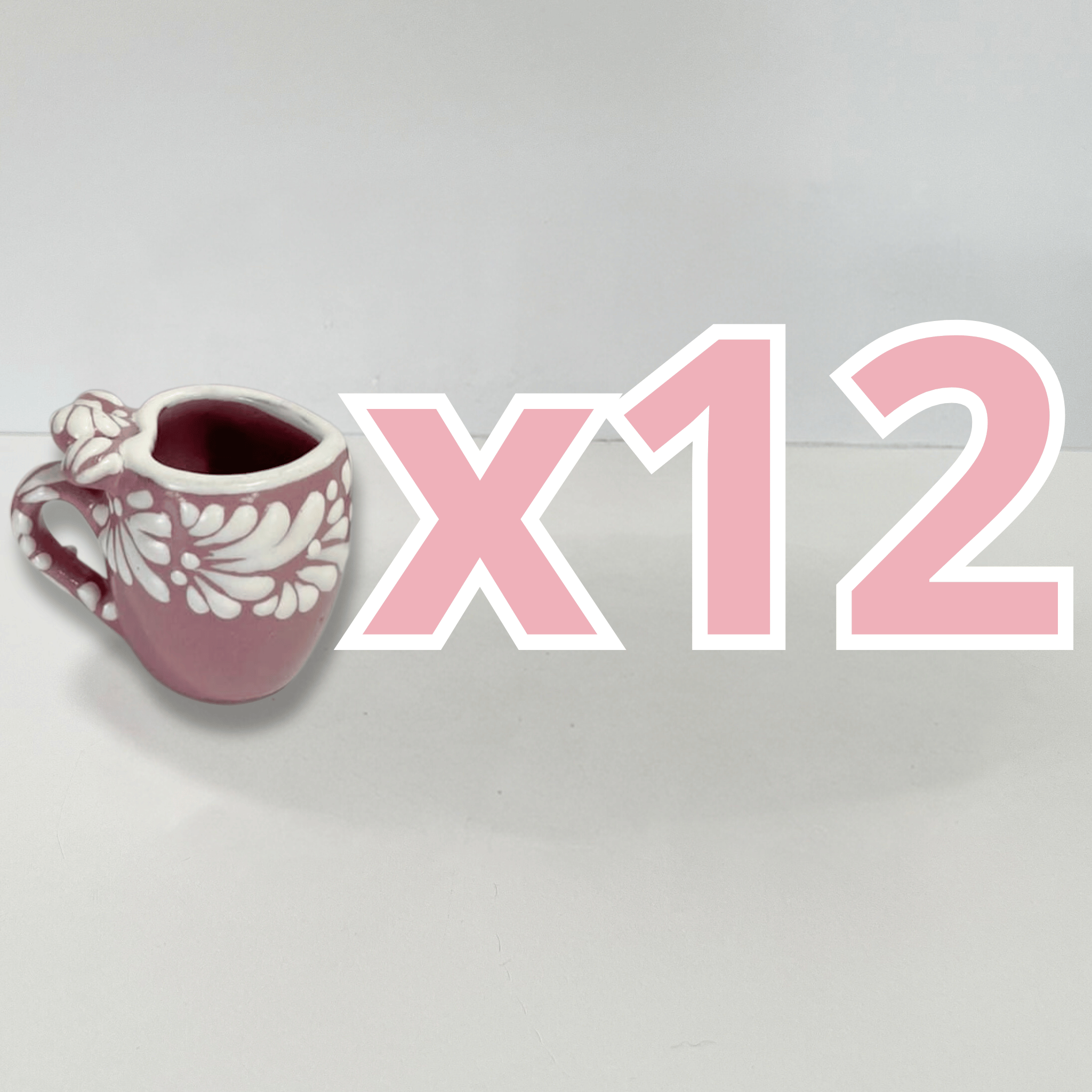 TEQUILERO BARRIL EN FORMA DE CORAZON CON ASA NO PERSONALIZADO FONDO ROSA CENEFA MIK BLANCO