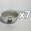 TAZON 15 CM FONDO TRADICIONAL MIK BLANCO MARIPOSAS