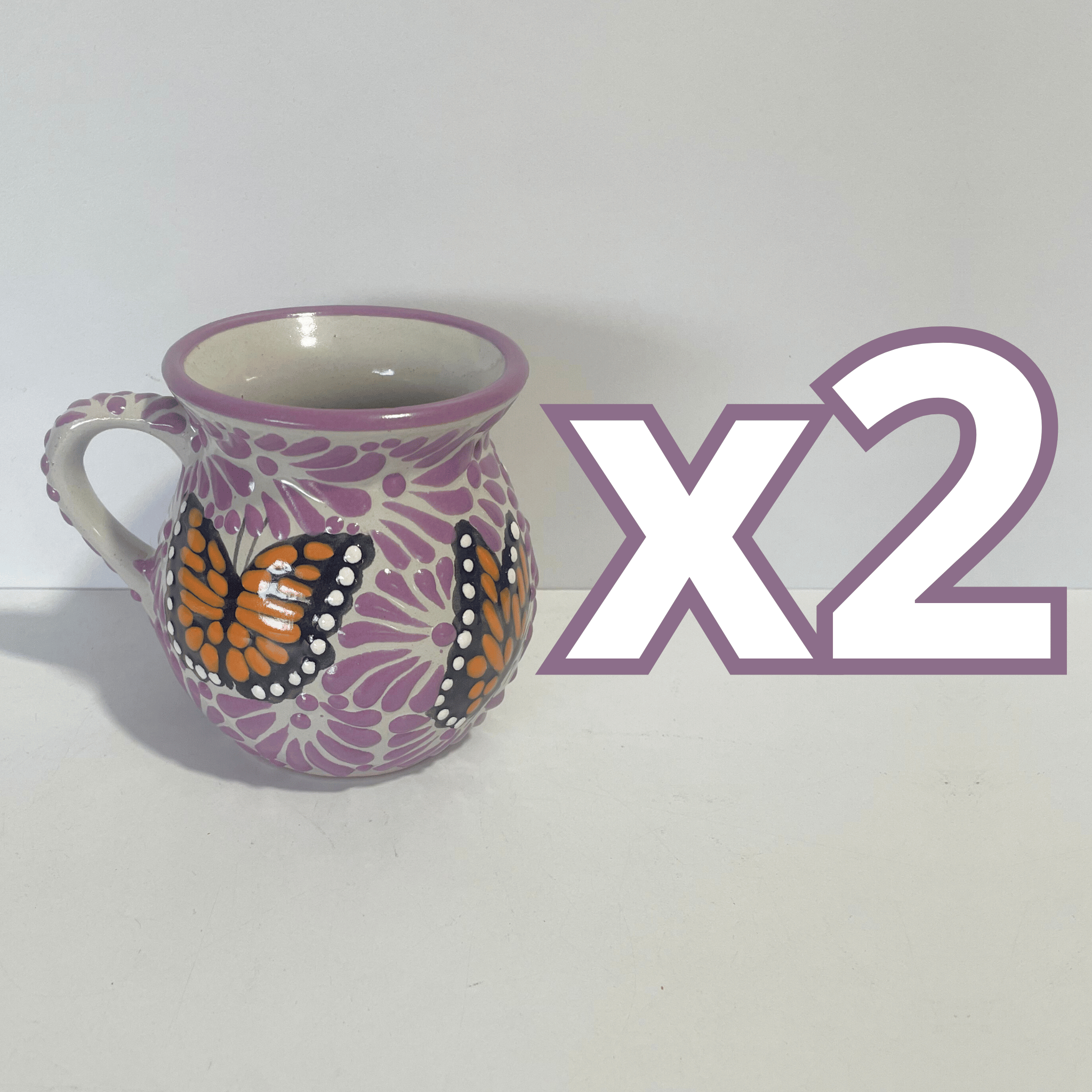 JARRO FONDO TRADICIONAL MIK MORADO MARIPOSAS