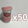 TERMO 15 CM SIN ASA FONDO TRADICIONAL MIK BLANCO TAPA ROSA AJOLOTE