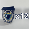 TERMO BOLITA FONDO TRADICIONAL MIK AZUL COBALTO SAGRADO CORAZON AZUL