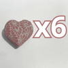 ALHAJERO GRANDE FORMA DE CORAZON FONDO TRADICIONAL MIK ROSA