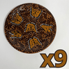 PLATO PLANO FONDO CAFE MIK CAFE CHOCOLATE MARIPOSAS