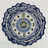 RELOJ DE PARED FONDO TRADICIONAL CENEFA AZUL COBALTO