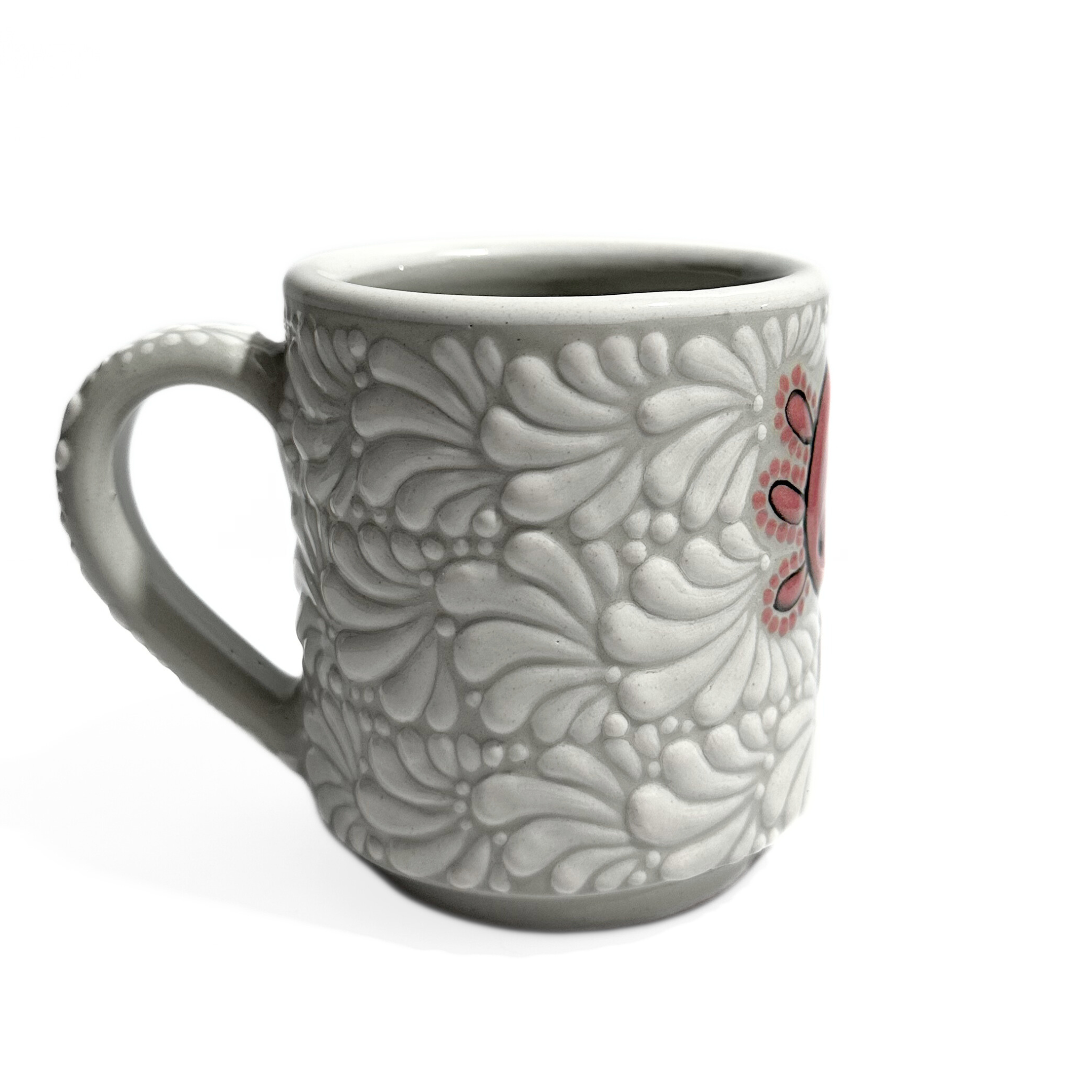 TAZA RECTA ESTANDAR FONDO TRADICIONAL MIK BLANCO AJOLOTE