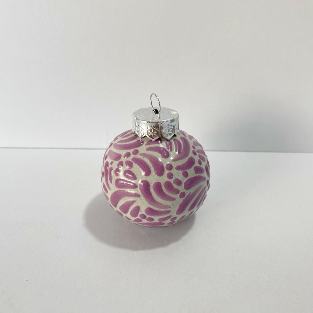 ESFERA NAVIDEÑA MORADA