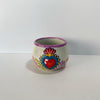 TAZA CHOCOLATERA MEDIANA SAGRADO CORAZON MULTICOLORES