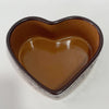 TAZON FORMA DE CORAZON 14.5 CM FONDO CAFE CENEFA MIK CAFE CHOCOLATE