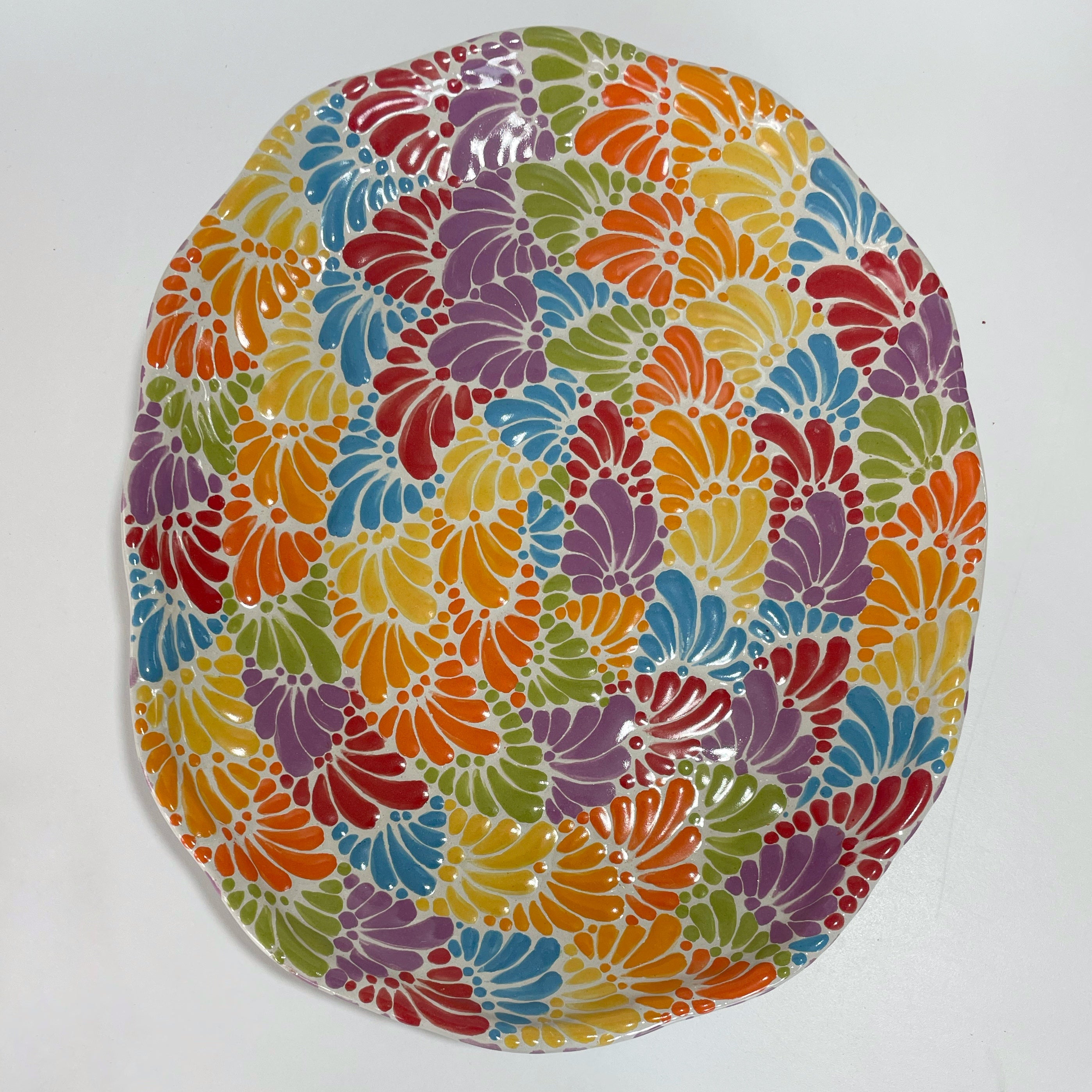 PLATON 40 CM FONDO TRADICIONAL MIK MULTICOLOR
