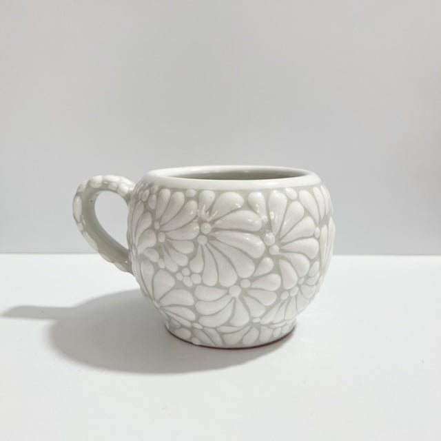 TAZA CHOCOLATERA GRANDE BLANCA MIK