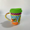 TERMO TAZA 10 CM, MULTICOLORES AGUACATES