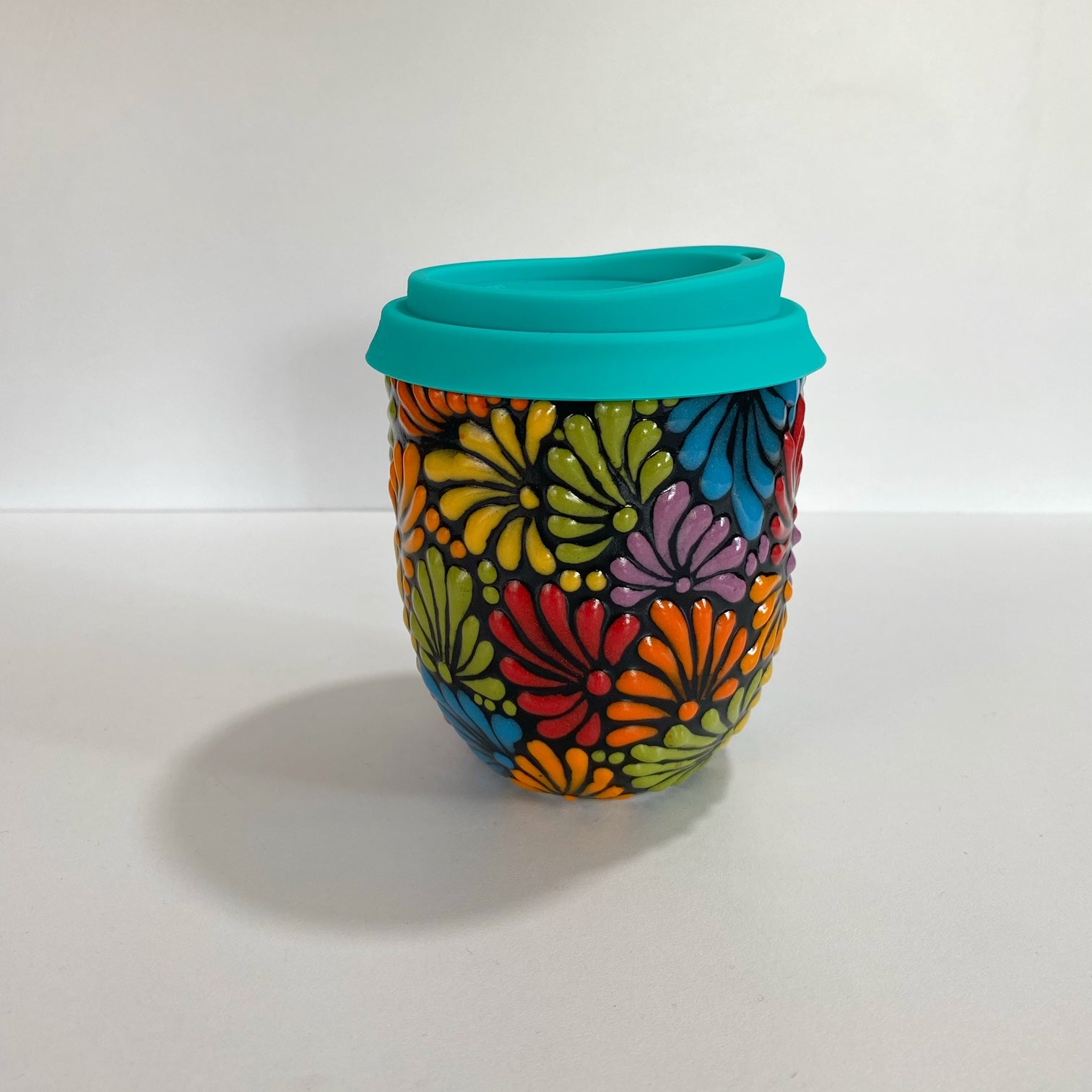 BOLITA MULTICOLORES TAPA TURQUESA