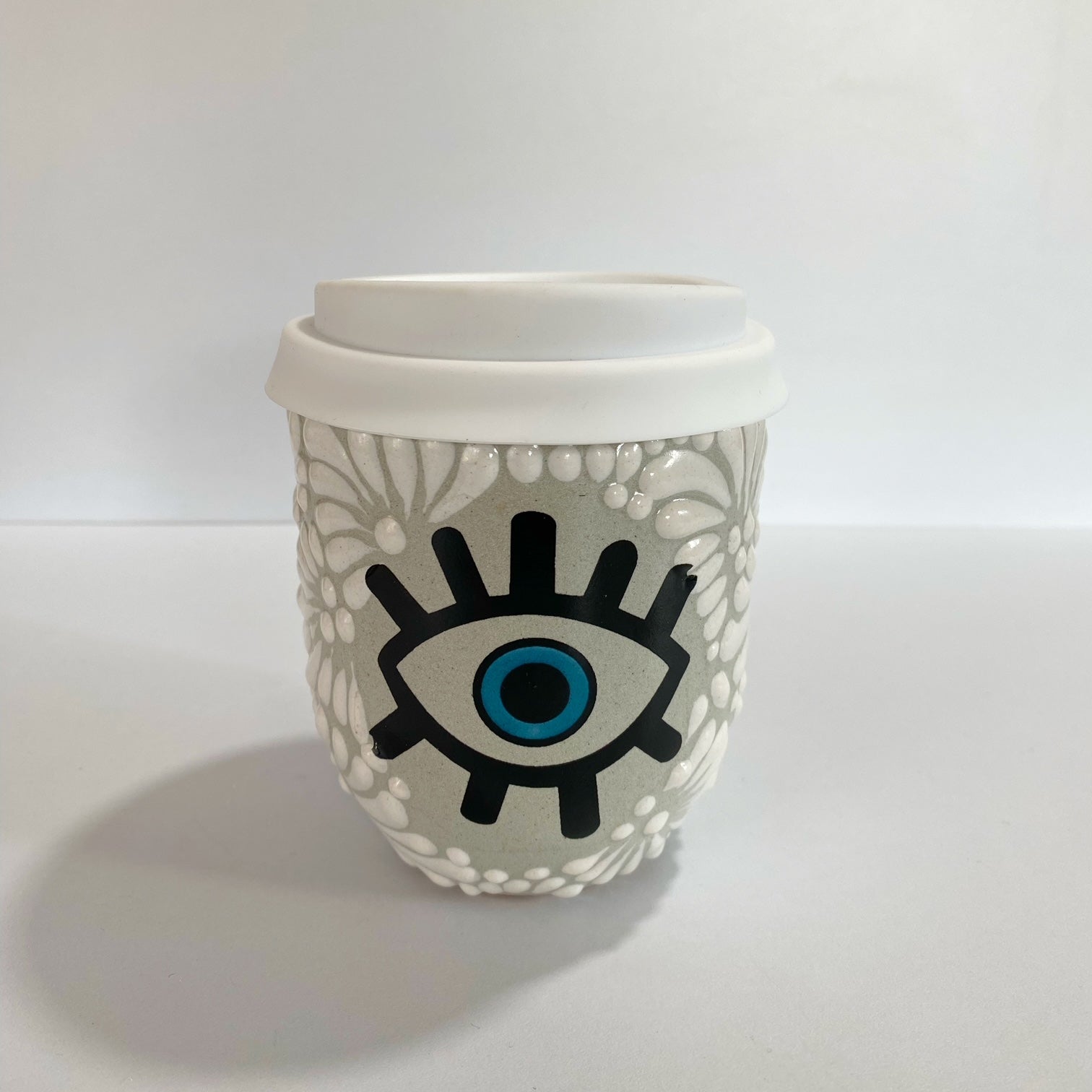 TERMO BOLITA FONDO TRADICIONAL MIK BLANCO OJO