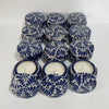 PAQUETE VELA ALHAJERO TAPA PLANA NO PERSONALIZADO FONDO BLANCO MIK AZUL COBALTO