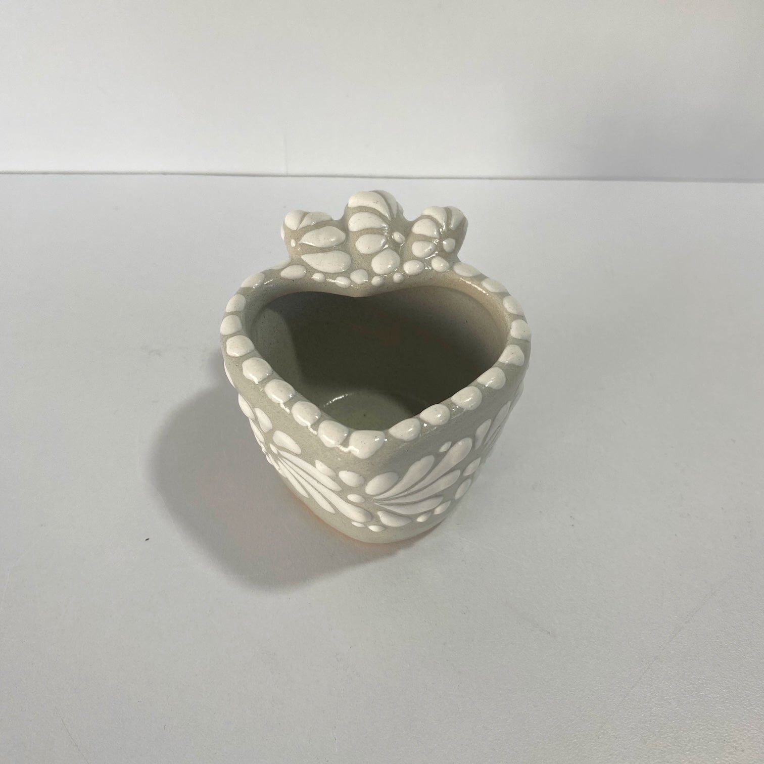 MEZCALERO EN FORMA DE CORAZON FONDO TRADICIONAL MIK BLANCO