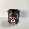 TAZA RECTA ESTANDAR SUPER BLACK MUÑECA LISTONES