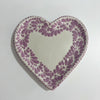 SET 3 PIEZAS TAZA FORMA CORAZON CHOCO GRANDE FONDO BLANCO MIK CENEFA MORADO