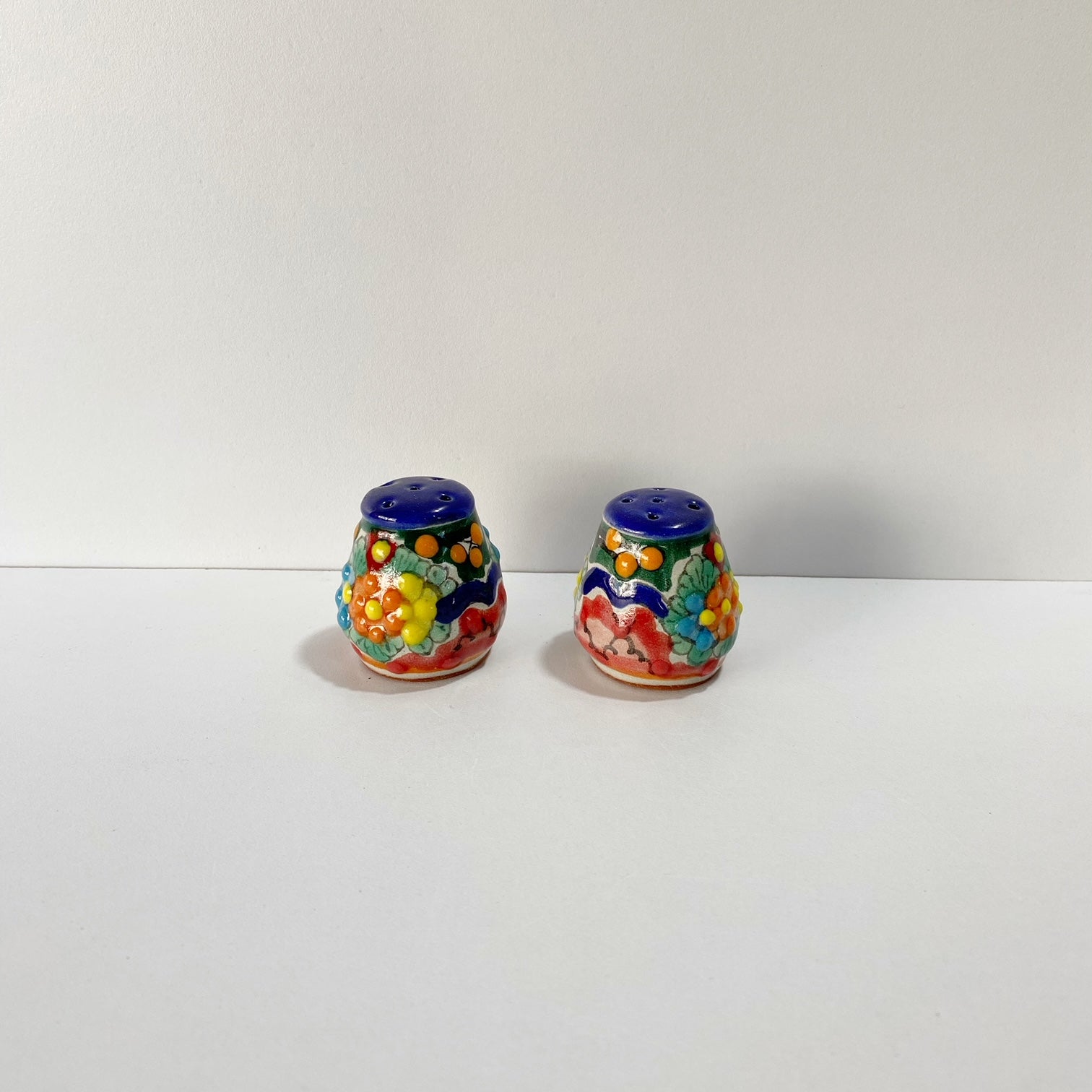 DUO SALERO MINI MULTICOLORES FLORES