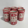 TEQUILERO PERSONALIZADO FONDO TRADICIONAL MIK ROJO INICIALES Y FECHA