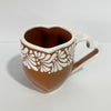 TAZA CORAZON CON ASA DE CORAZON FONDO CAFE MIK CENEFA BLANCO