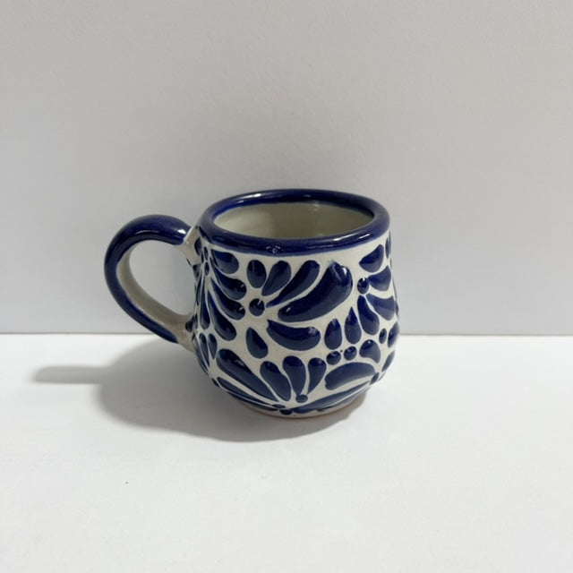 TAZA CHOCOLATERA CHICA AZUL COBALTO