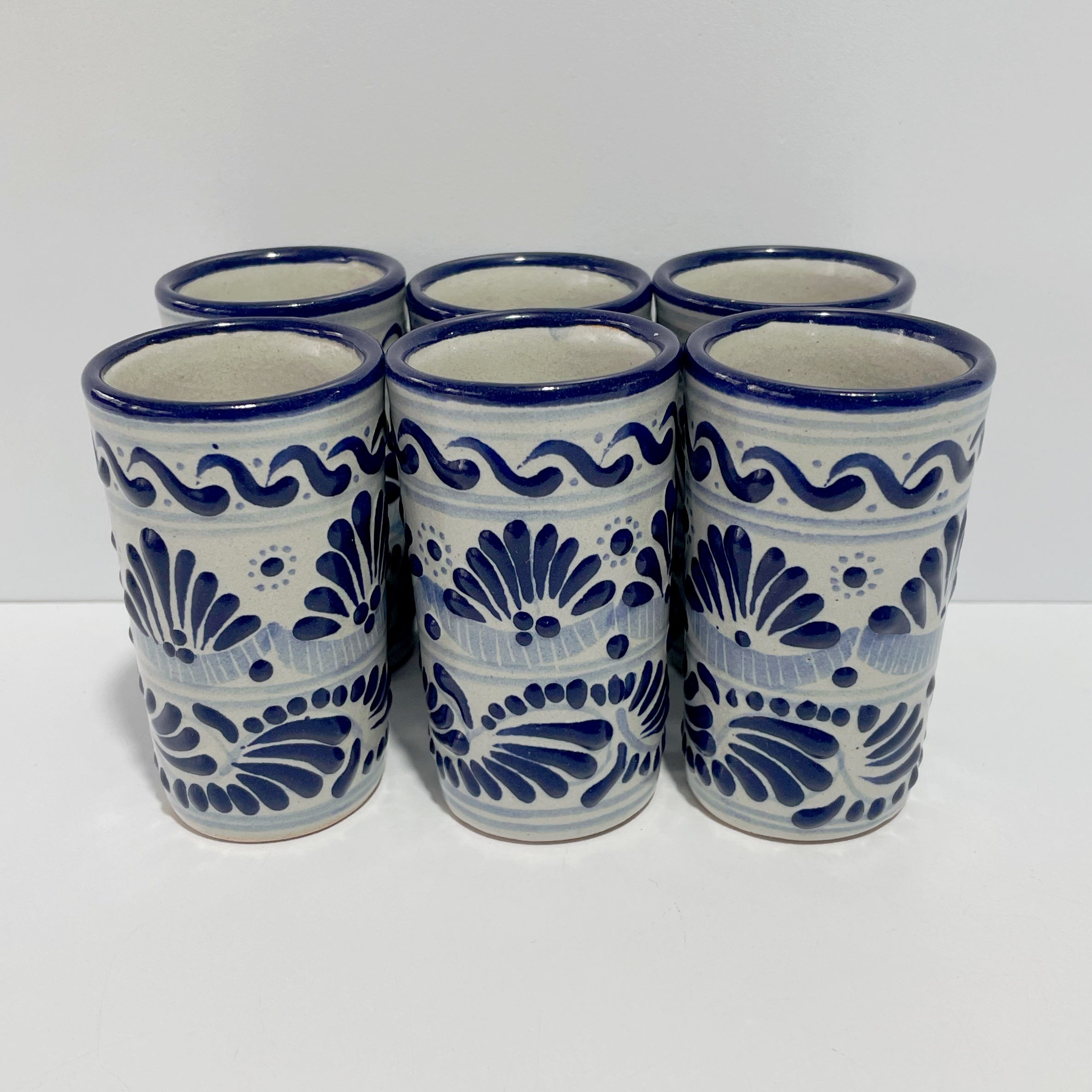 TEQUILERO NO PERSONALIZADO FONDO TRADICIONAL CENEFA CLASICO AZUL COBALTO