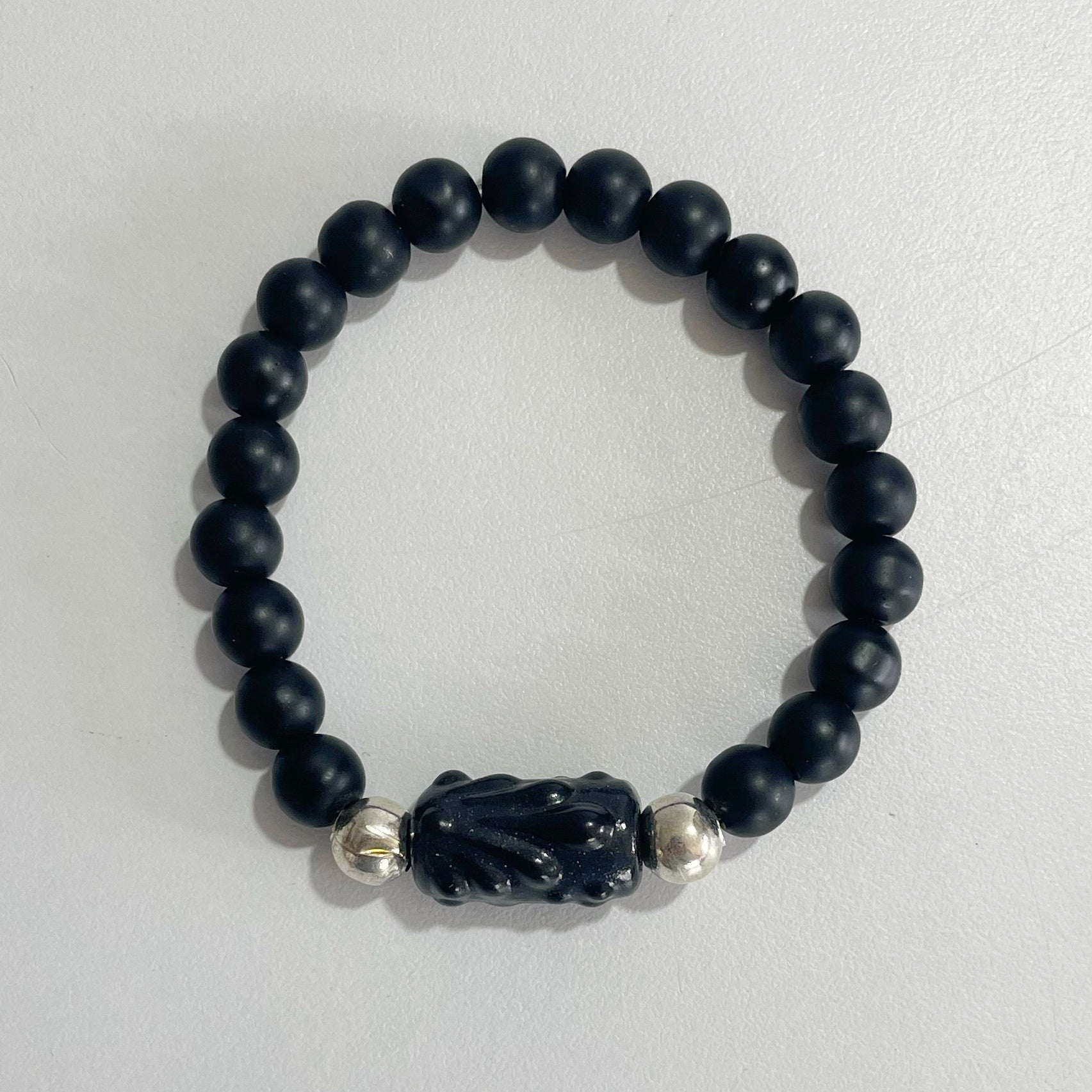 PULSERA CON BARRIL SUPER BLACK TALAVERA