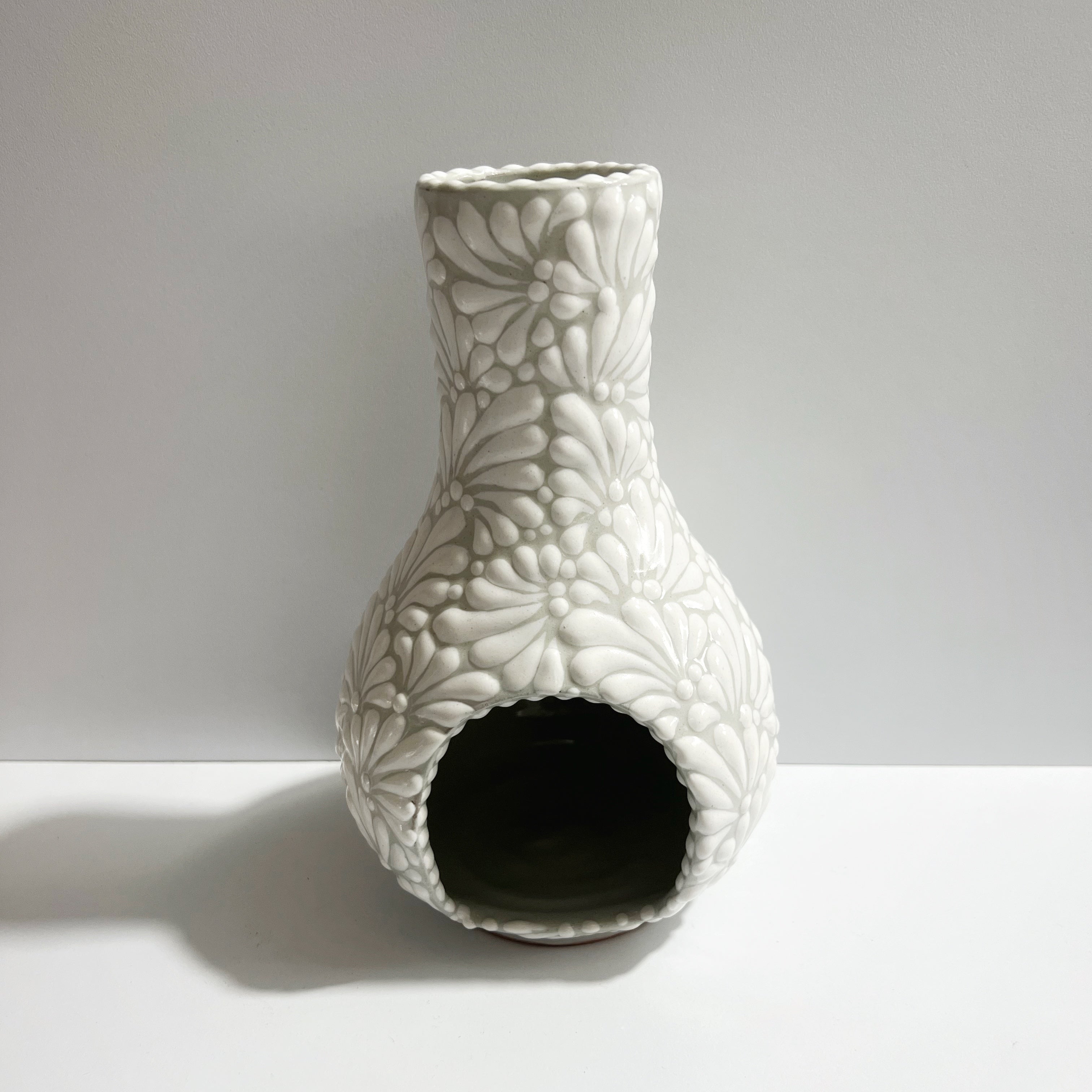 CHIMENEA FONDO TRADICIONAL MIK BLANCO