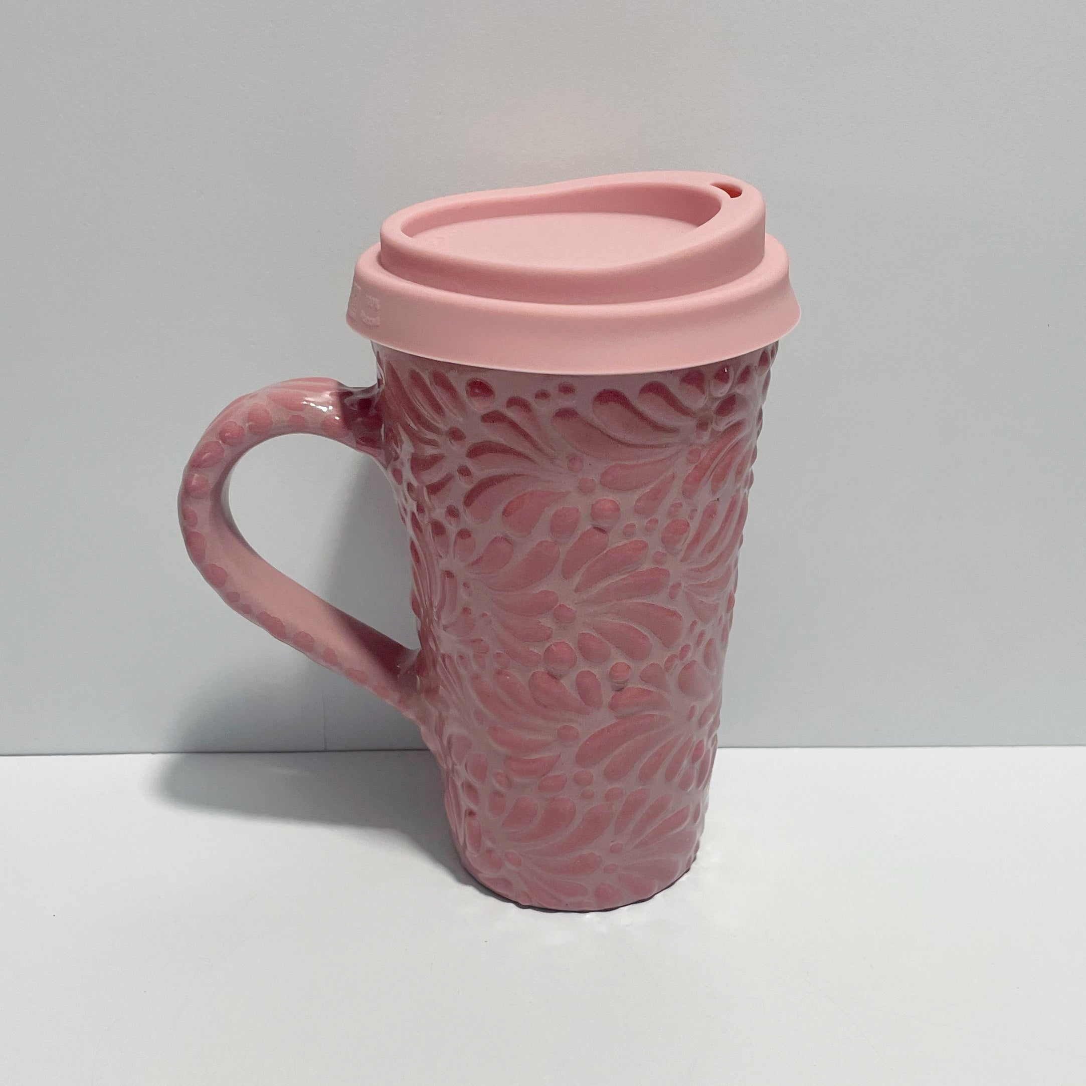 TERMO CON ASA 15 CM FONDO ROSA MIK ROSA