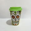 TERMO CON ASA 15 CM, CALAVERA VERDE