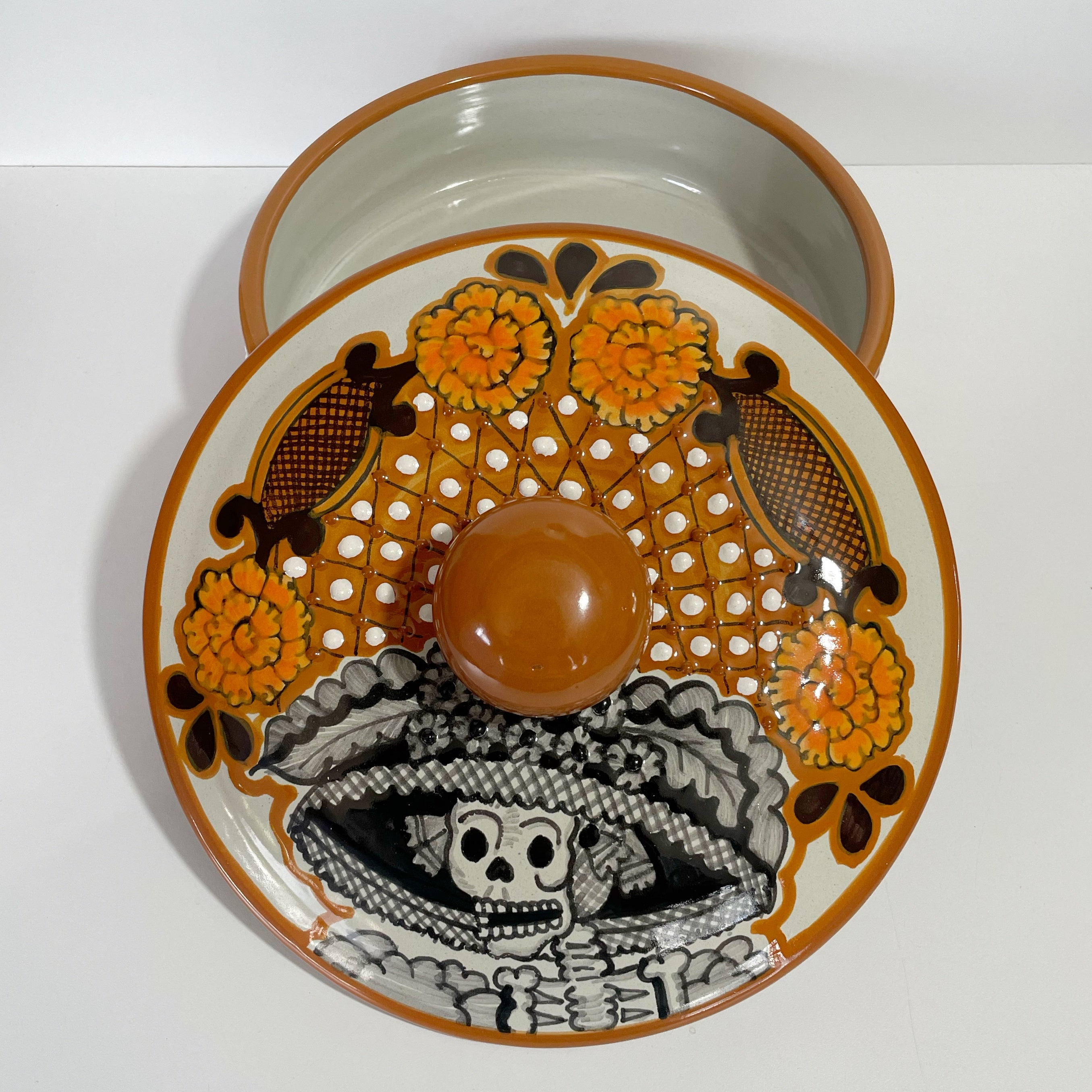 TORTILLERO FONDO TRADICIONAL CATRINA CEMPASUCHIL