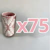 TEQUILERO NO PERSONALIZADO FONDO ROSA ABANICO COMPLETO BLANCO