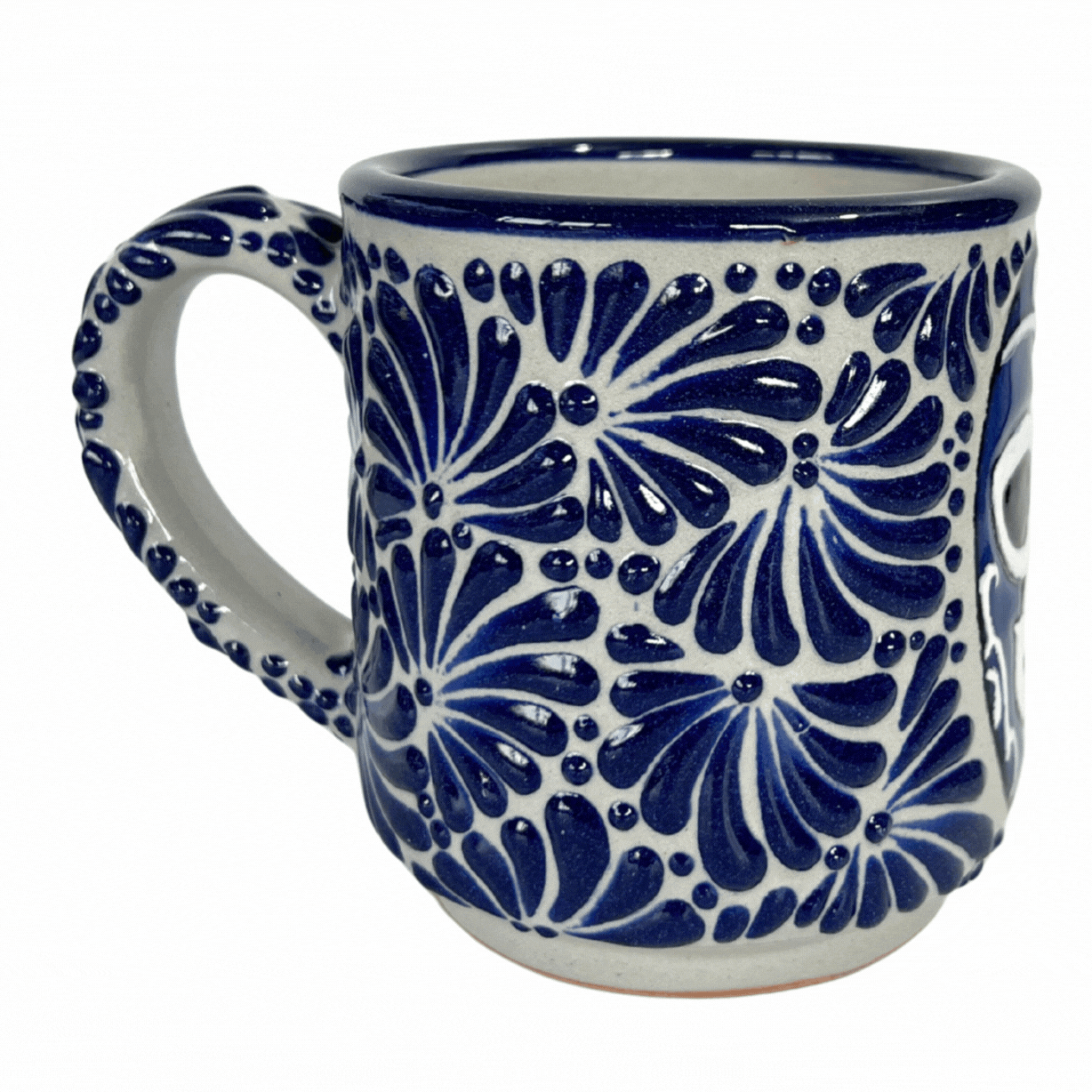 TAZA RECTA ESTANDAR FONDO TRADICIONAL MIK AZUL COBALTO LUCHADOR AZUL COBALTO