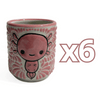 TAZA RECTA ESTANDAR FONDO TRADICIONAL MIK ROSA AJOLOTE