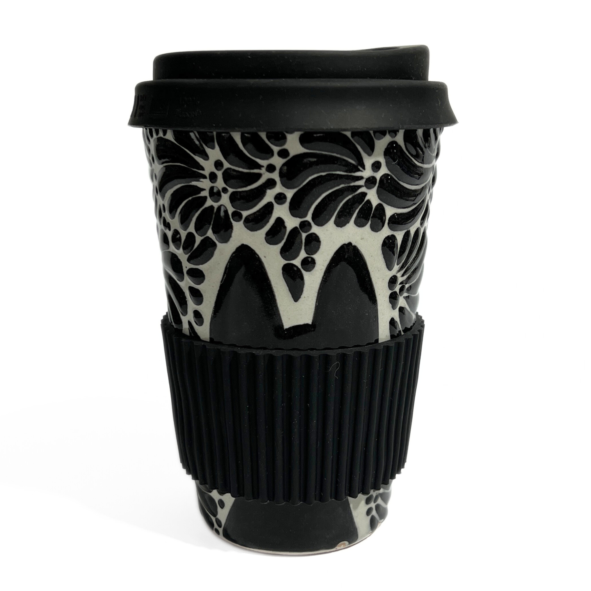 TERMO 15 CM SIN ASA FONDO TRADICIONAL MIK NEGRO GATO NEGRO