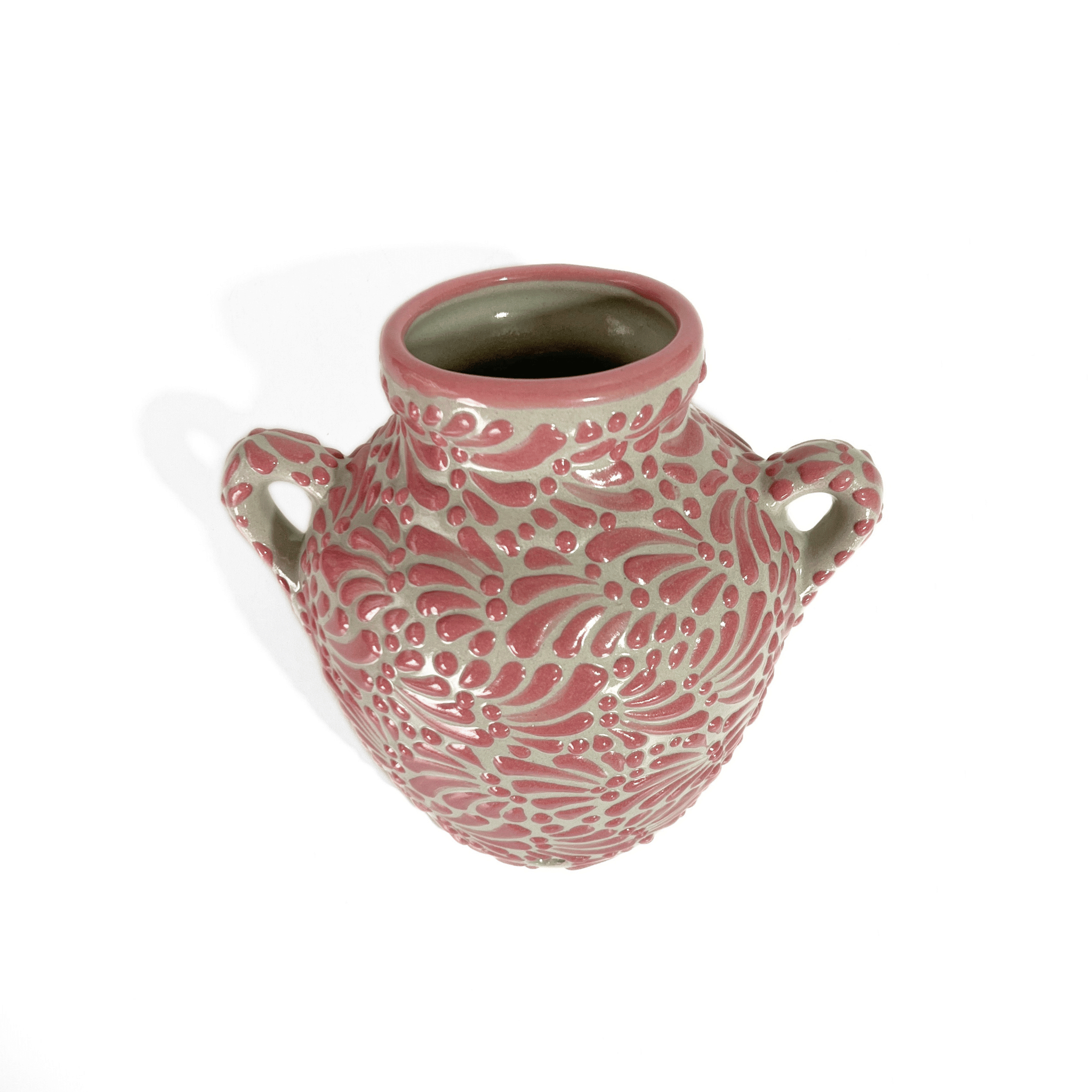 MACETA CUBANA CHICA FONDO TRADICIONAL MIK ROSA