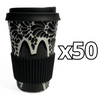 TERMO 15 CM SIN ASA FONDO TRADICIONAL MIK NEGRO GATO NEGRO