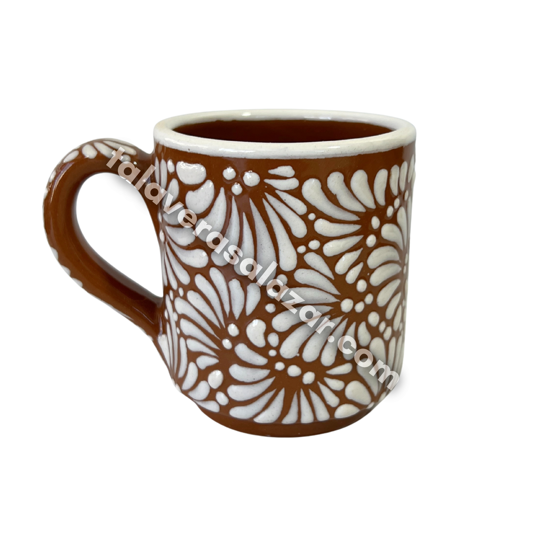 TAZA RECTA ESTANDAR FONDO CAFE MIK BLANCO