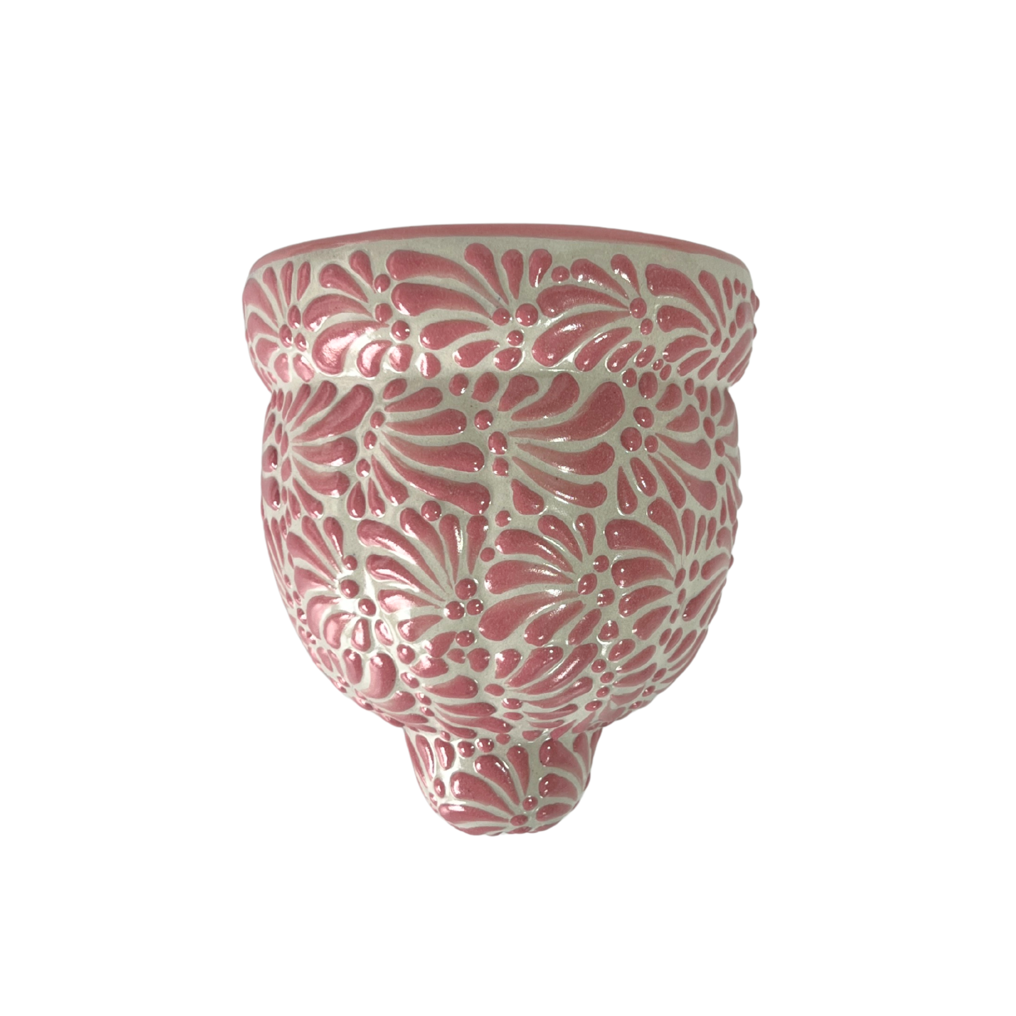 MACETA DE PARED GAJOS CHICA FONDO TRADICIONAL MIK ROSA