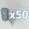 TEQUILERO NO PERSONALIZADO FONDO TRADICIONAL CENEFA AZUL TURQUESA