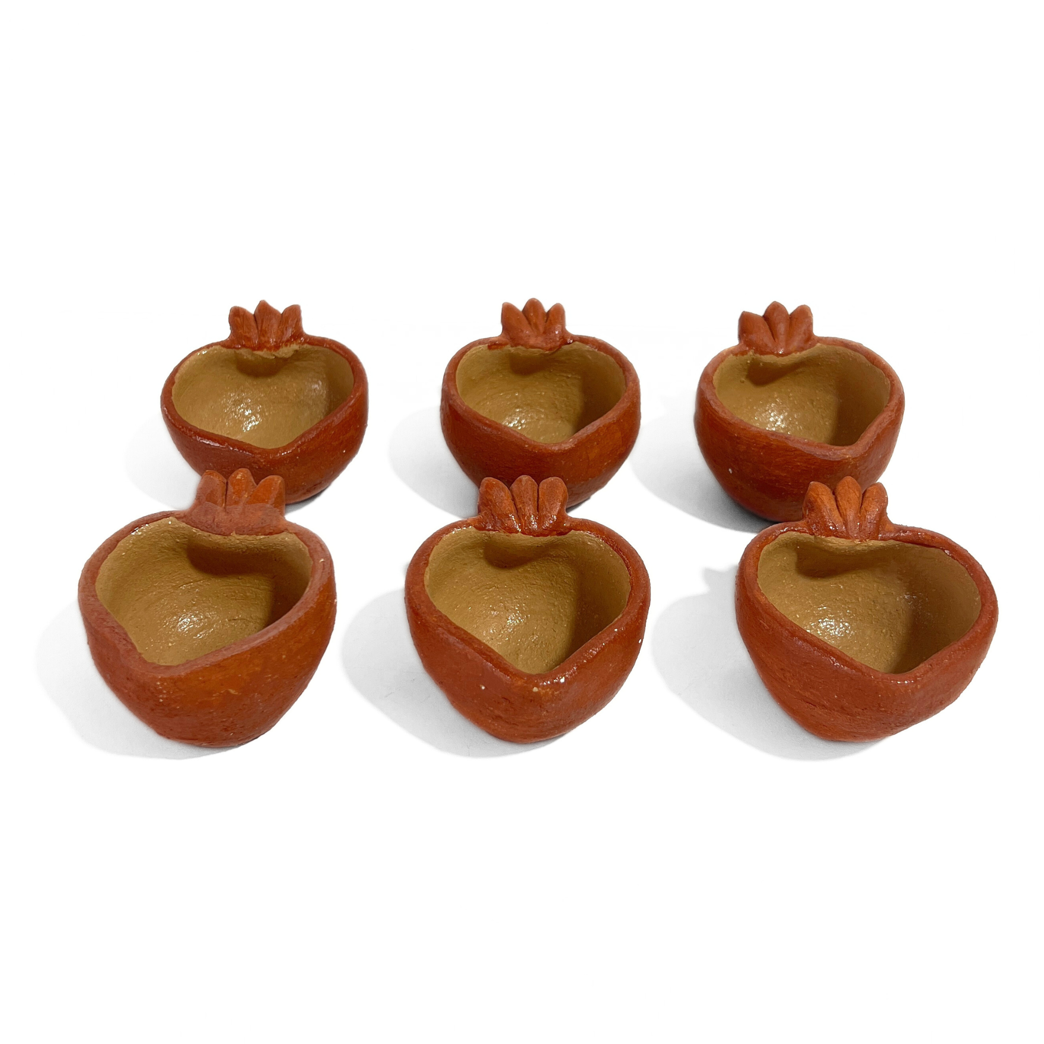 PAQUETE 6 MEZCALEROS CORAZON BARRO ROJO
