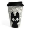 TERMO 15 CM SIN ASA FONDO TRADICIONAL MIK BLANCO GATO NEGRO