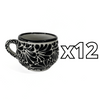 TAZA CHOCOLATERA MEDIANA FONDO TRADICIONAL MIK NEGRO