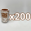 TEQUILERO PERSONALIZADO FONDO CAFE MIK BLANCO INICIALES Y FECHA