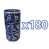 VASOS PARA JARRA FONDO TRADICIONAL MIK AZUL COBALTO