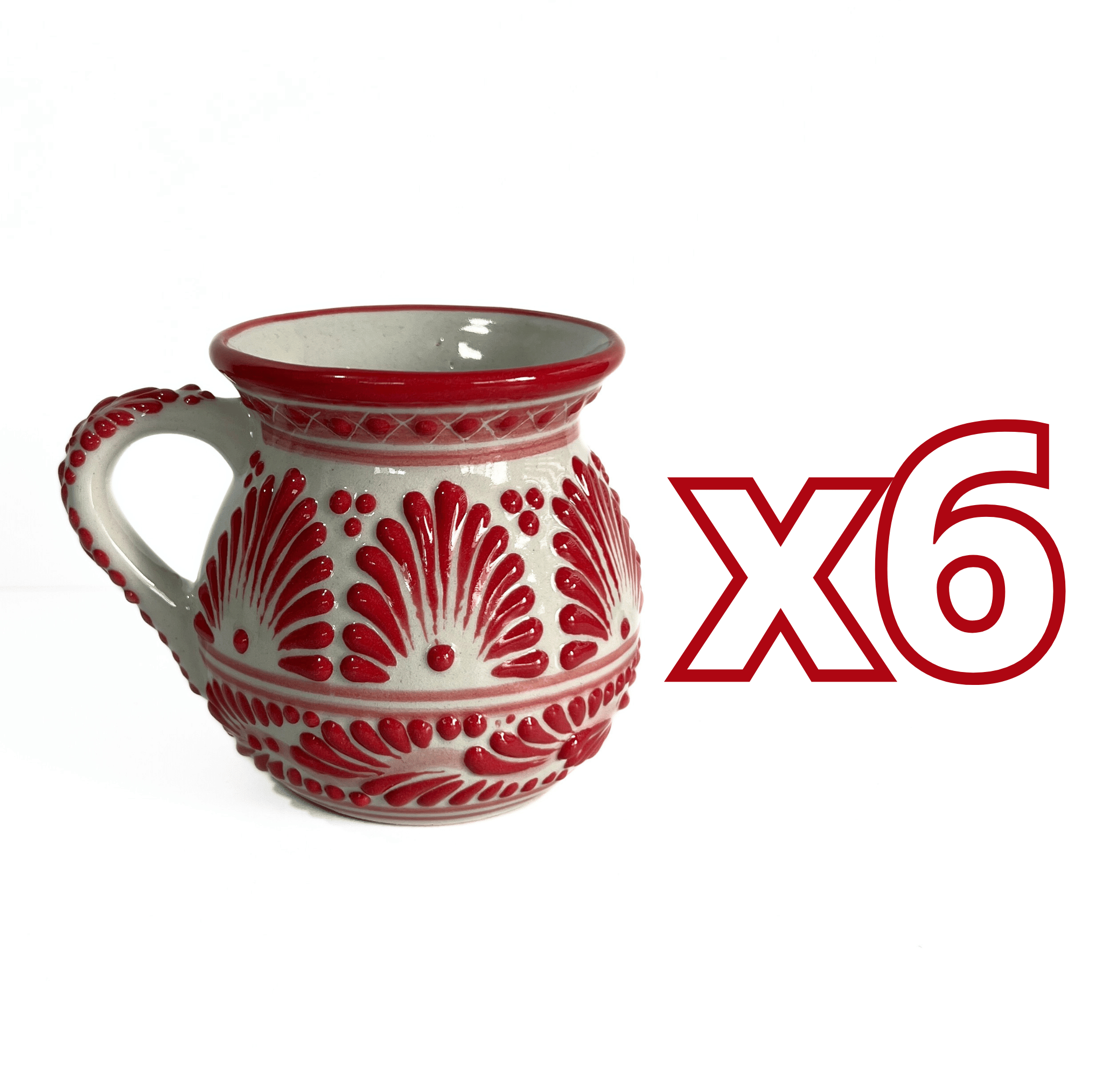 JARRO FONDO TRADICIONAL CENEFA ROJO
