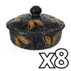 TORTILLERO MIK SUPER BLACK MARIPOSAS