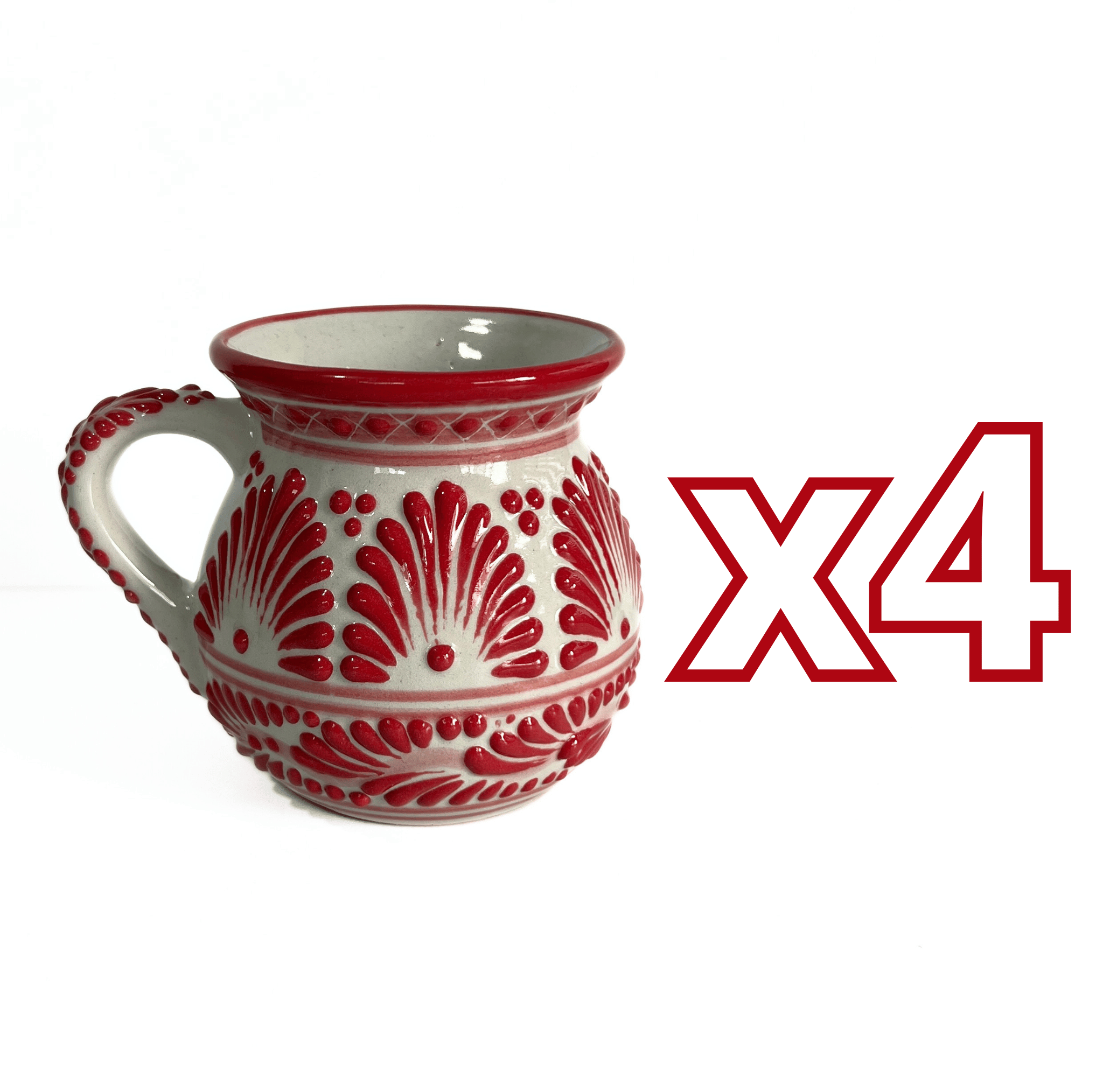 JARRO FONDO TRADICIONAL CENEFA ROJO