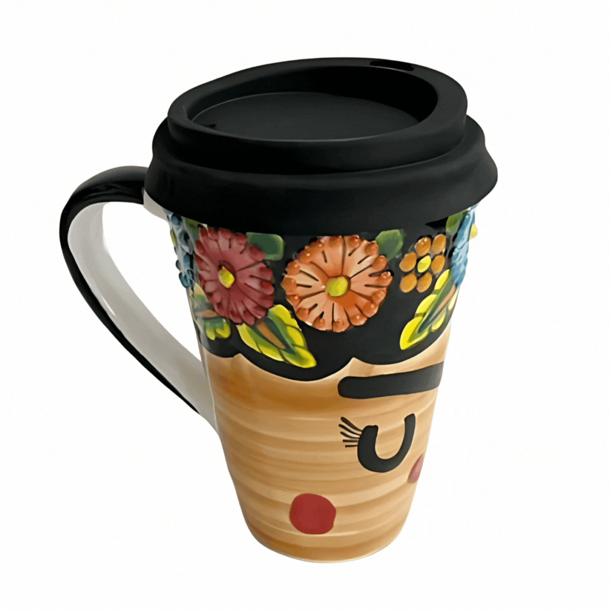 TERMO CON ASA 15 CM MEXICANITA