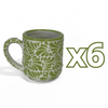 TAZA RECTA ESTANDAR FONDO TRADICIONAL MIK VERDE LIMON
